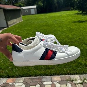 GG Stripe Tennis Sneaker